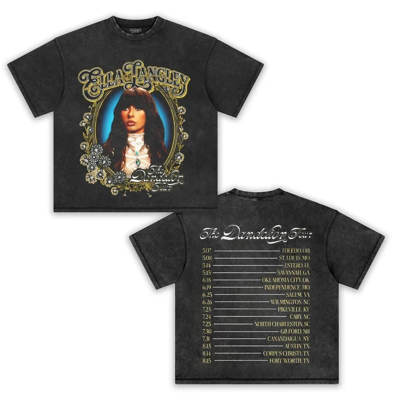 ELLA LANGLEY - DANDELION V9 Wash T - Shirt , Sweatshirt & Hoodie