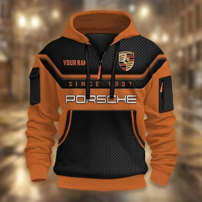 Porsche Custom Quarter Zip Hoodie v3