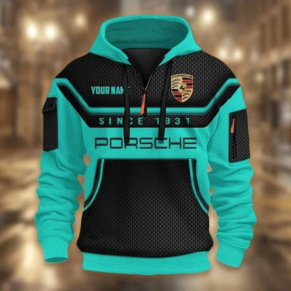 Porsche Custom Quarter Zip Hoodie v3
