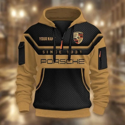Porsche Custom Quarter Zip Hoodie v3