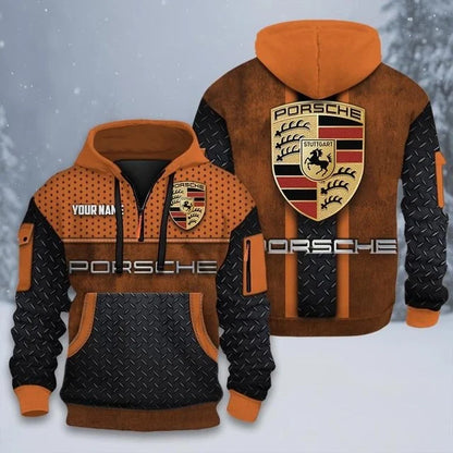 Porsche Custom Quarter Zip Hoodie v3