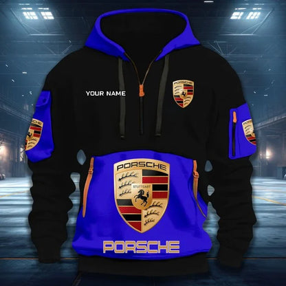 Porsche Custom Quarter Zip Hoodie v2