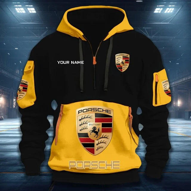 Porsche Custom Quarter Zip Hoodie v2