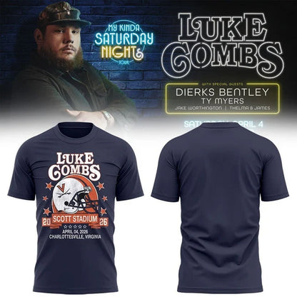 LC Limited Edition “My Kinda Saturday Night Tour” T-Shirt, Sweatshirt & Hoodie