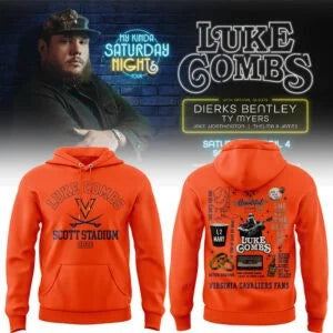 LC Limited Edition My Kinda Saturday Night Tour in Scott Stadium 2026 Shirt, Sweatshirt & Hoodie