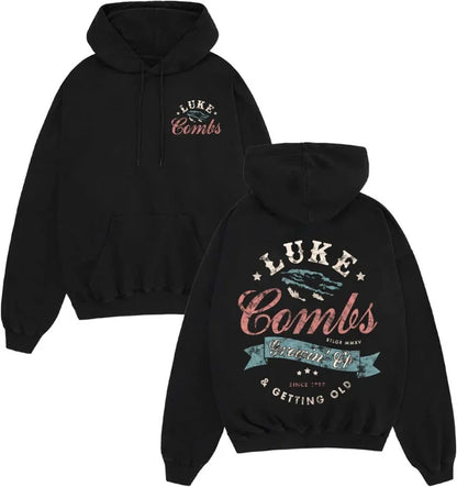 LC Getting Old Spellout Shirt, Sweatshirt & Hoodie