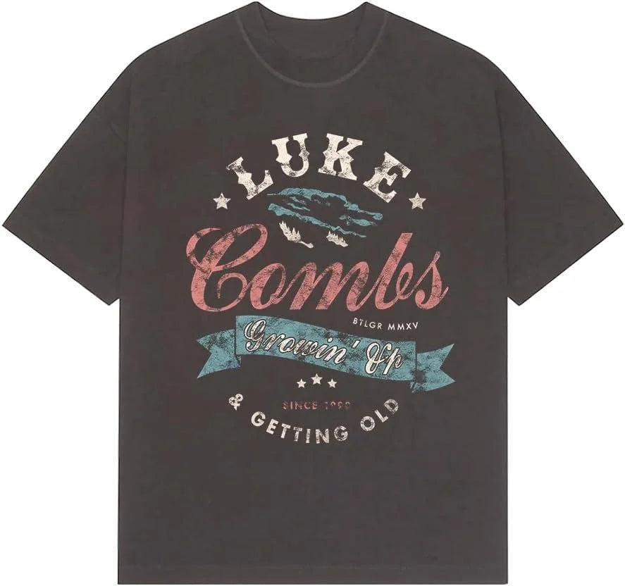 LC 2026 Getting Old Spellout Wash T - Shirt, Sweatshirt & Hoodie