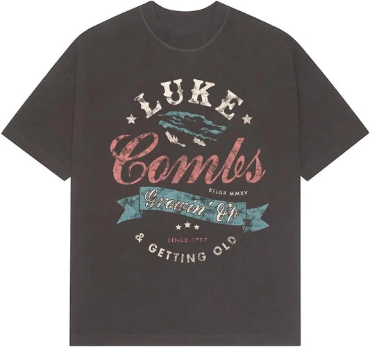 LC 2026 Getting Old Spellout Wash T - Shirt, Sweatshirt & Hoodie