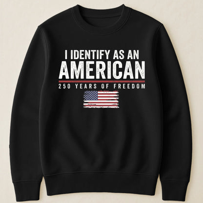 Cowgic I Identify As An American 250 Years Of Freedom