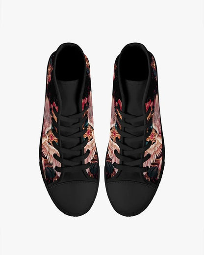 Cowgic Walk By Faith Not By Sight High Top Canvas Shoes