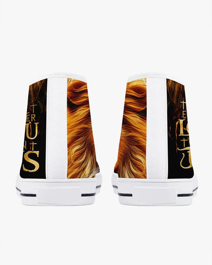Cowgic No One Will Ever Love You More Than Jesus High Top Canvas Shoes