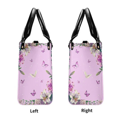 Cowgic Thank You God Leather Handbag