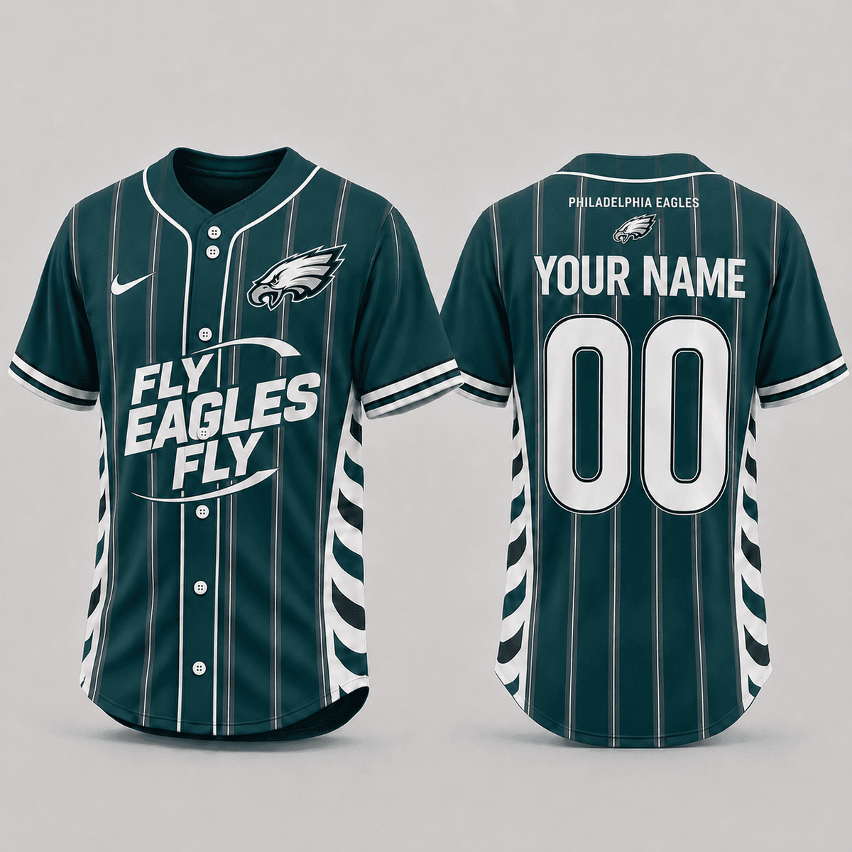Philadelphia Eagles | Premium NFL Custom Name & Number For Football Fans Jersey