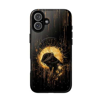 Cowgic Jesus On Cross Moon Magnetic Phone Case