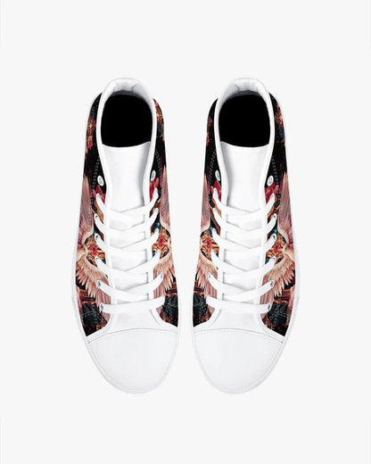 Cowgic Walk By Faith Not By Sight High Top Canvas Shoes