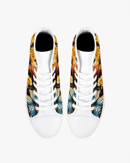 Cowgic Faith Doesn't Make Things Easy High Top Canvas Shoes