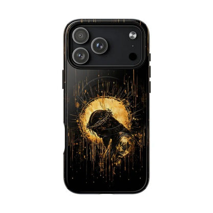 Cowgic Jesus On Cross Moon Magnetic Phone Case