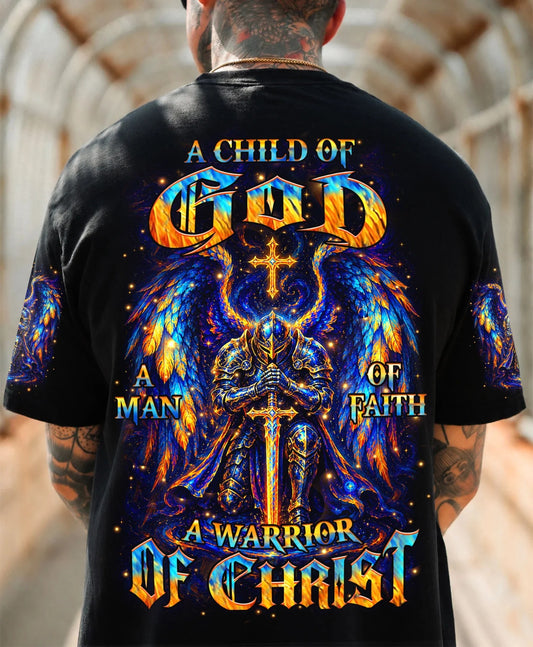 Cowgic A Warrior Of Christ Men's All Over Print Shirt