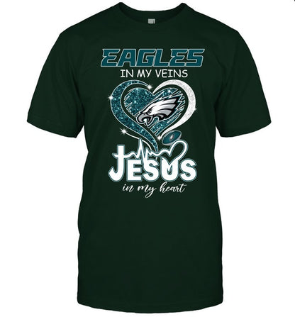 Philadelphia Eagles Football V2 T- Shirt Gildan 5000, Sweatshirt & Hoodie