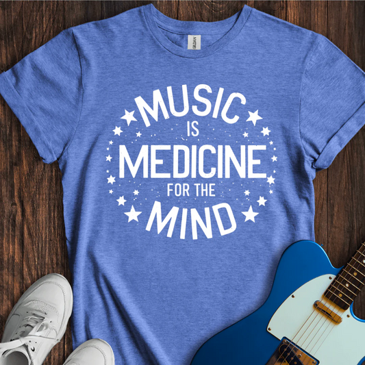 Cowgic Music Is Medicine For The Mind T-Shirt