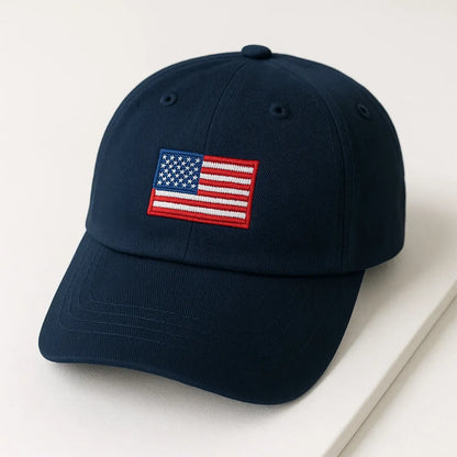 Cowgic Embroidered American Flag Hat