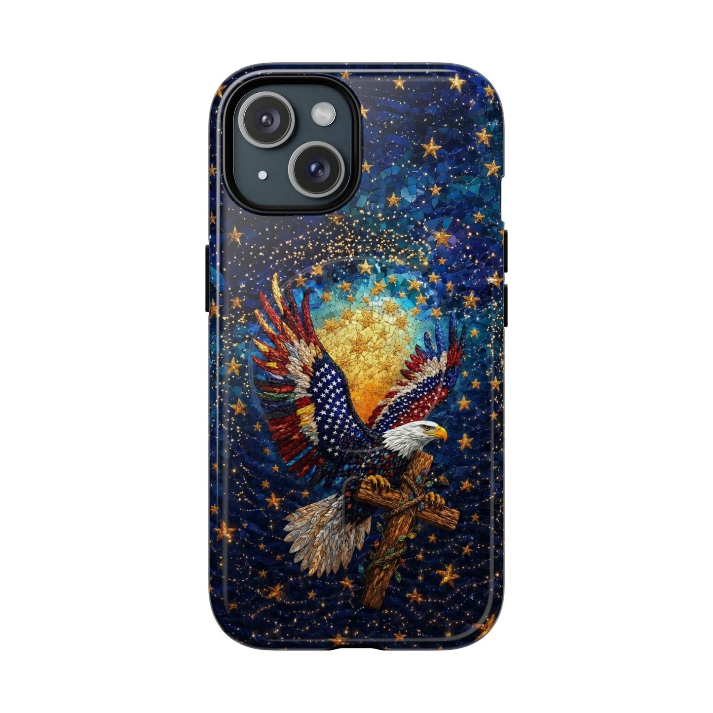 Cowgic Eagle Carrying Cross Magnetic Phone Case