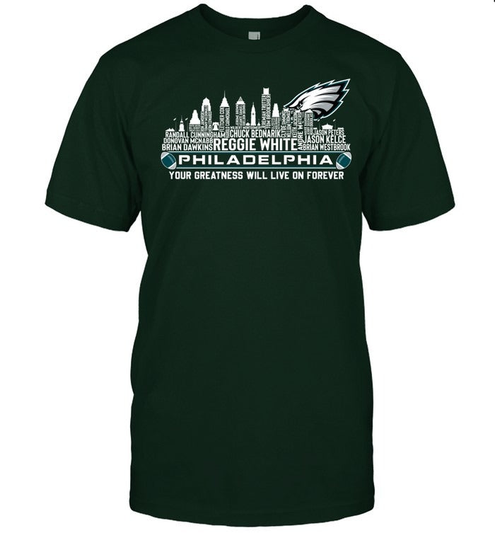 Philadelphia Eagles Football V17 T- Shirt Gildan 5000, Sweatshirt & Hoodie