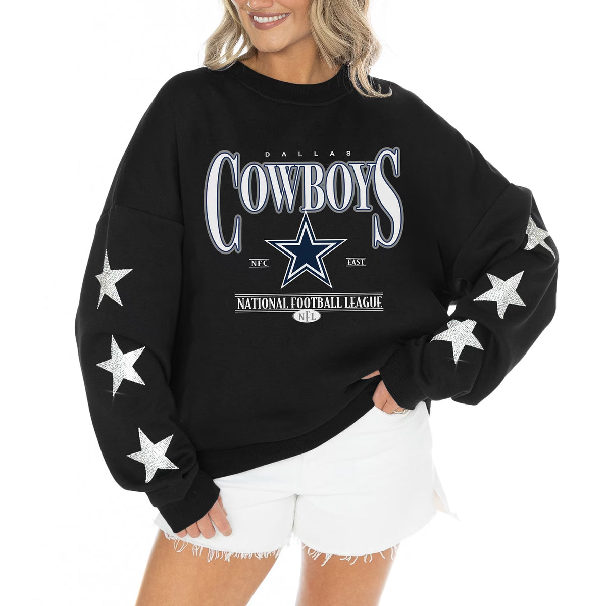 Couture Dallas Cowboys Rhinestone Star T- Shirt Gildan 5000, Sweatshirt & Hoodie