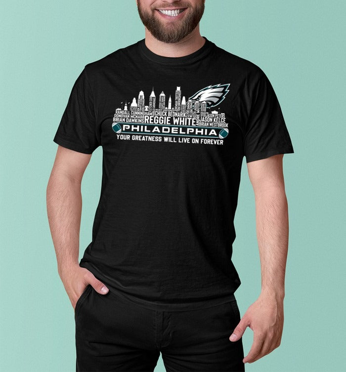 Philadelphia Eagles Football V17 T- Shirt Gildan 5000, Sweatshirt & Hoodie