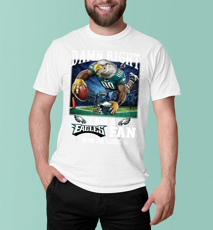 Philadelphia Eagles Football V3 T- Shirt Gildan 5000, Sweatshirt & Hoodie