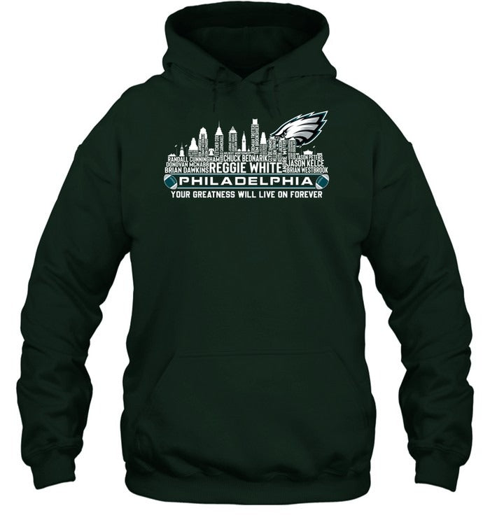 Philadelphia Eagles Football V17 T- Shirt Gildan 5000, Sweatshirt & Hoodie