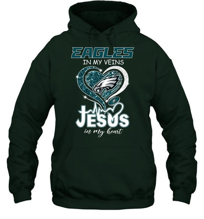 Philadelphia Eagles Football V2 T- Shirt Gildan 5000, Sweatshirt & Hoodie