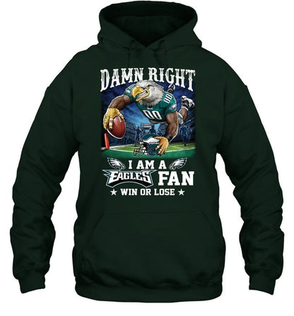 Philadelphia Eagles Football V3 T- Shirt Gildan 5000, Sweatshirt & Hoodie