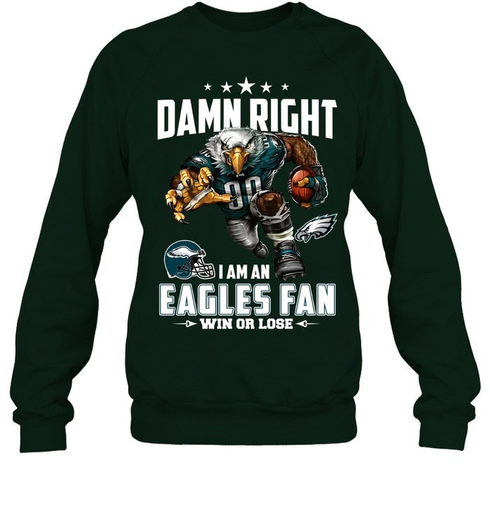 Philadelphia Eagles Football V4 T- Shirt Gildan 5000, Sweatshirt & Hoodie