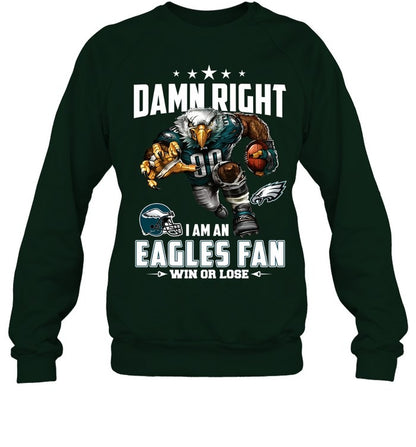 Philadelphia Eagles Football V4 T- Shirt Gildan 5000, Sweatshirt & Hoodie