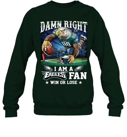 Philadelphia Eagles Football V3 T- Shirt Gildan 5000, Sweatshirt & Hoodie