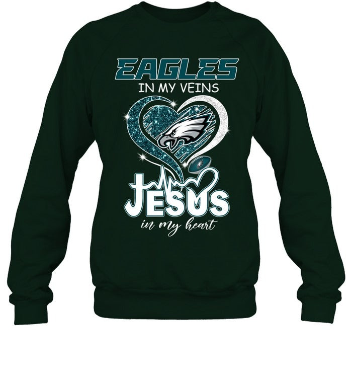 Philadelphia Eagles Football V2 T- Shirt Gildan 5000, Sweatshirt & Hoodie