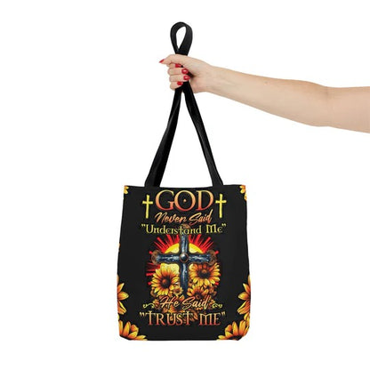Cowgic God Never Said Understand Me Tote Bag