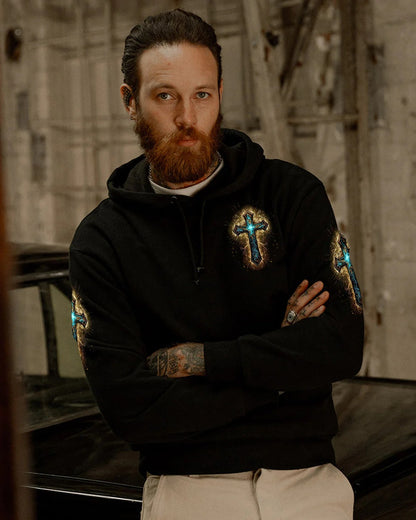 Cowgic Lord Stood With Me Men's All Over Print Shirt