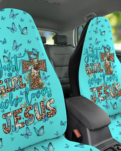 Cowgic Just A Girl Who Loves Jesus Automotive