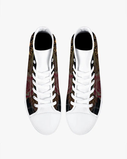 Cowgic Let Me Tell You About My Jesus High Top Canvas Shoes