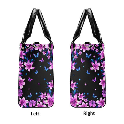 Cowgic Just A Girl Who Loves Jesus Leather Handbag