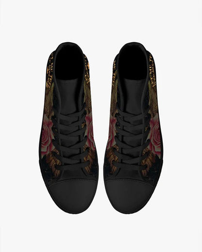 Cowgic Let Me Tell You About My Jesus High Top Canvas Shoes