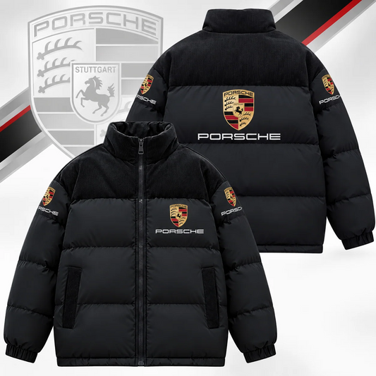 Porsche The North Puffer Thermal Stand Collar Jacket