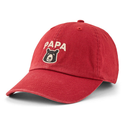 Cowgic Adult Unisex Papa Bear-Head Chill Embroidered Cap