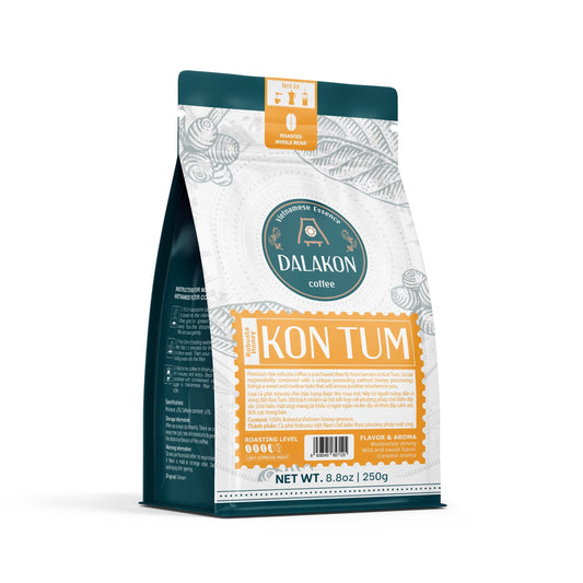Roasted Coffee DALAKON Kon Tum 250g