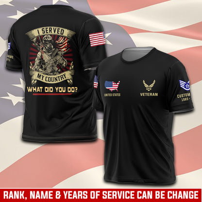 Cowgic Custom U.S AIR FORCE Veteran