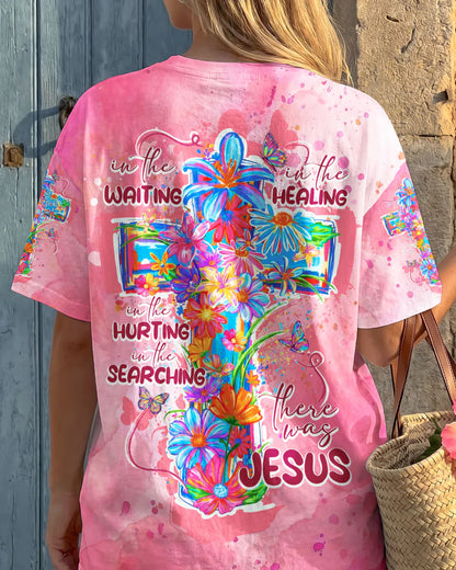 Cowgic There Was Jesus All Over Print Shirt