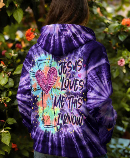 Cowgic Jesus Loves Me This I Know Women's All Over Print Shirt