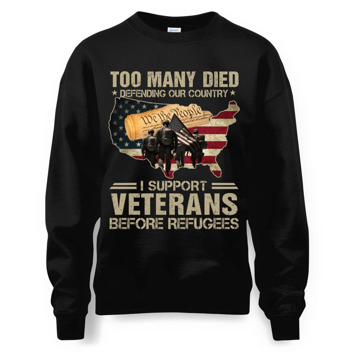 I Support Veterans Before Refugees